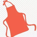 红色围裙剪贴画 免费PNG素材