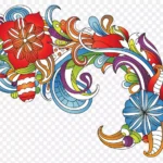 花朵纹理 PNG素材下载