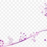 梦幻花朵 PNG素材下载