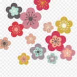 花朵印花 高清PNG