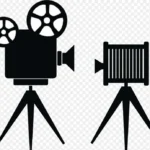 摄像机剪影 免费PNG素材