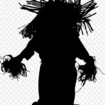 剪影树人 免费PNG素材