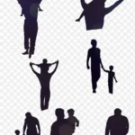 人物剪影 免费PNG素材