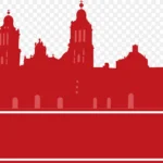 城堡剪影北京剪影素材 透明背景PNG