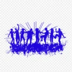 音乐节剪影 高清PNG