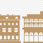 城市剪影北京剪影矢量素材元素 高清PNG