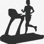 女子跑步剪影北京剪影素材 高清PNG