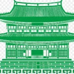 天坛剪影矢量北京剪影素材 透明背景PNG