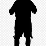 人物剪影男 高清PNG