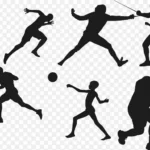 运动人物剪影 免费PNG素材