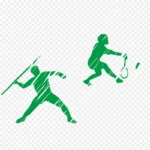 运动剪影 透明背景PNG