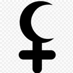 女神符号月相 免费PNG素材