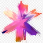 彩色水彩数学符号 PNG素材下载