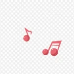 音乐符号 透明背景PNG