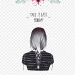 创意设计美丽背影 免费PNG素材