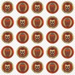 创意设计骷髅标签 高清PNG