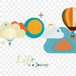 人生路途创意设计图片 高清PNG