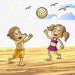 矢量卡通儿童素材 透明背景PNG