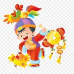 鸡年儿童 高清PNG